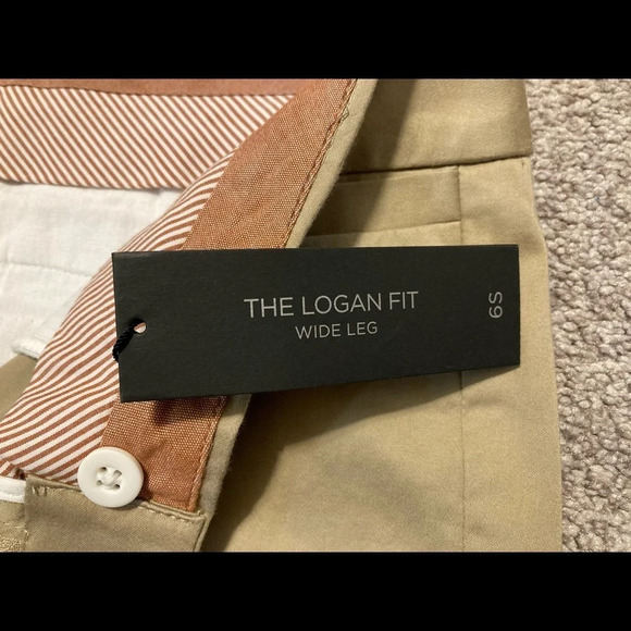 Banana Republic The Logan Fit Wide Leg Pants 6S - Picture 5 of 14